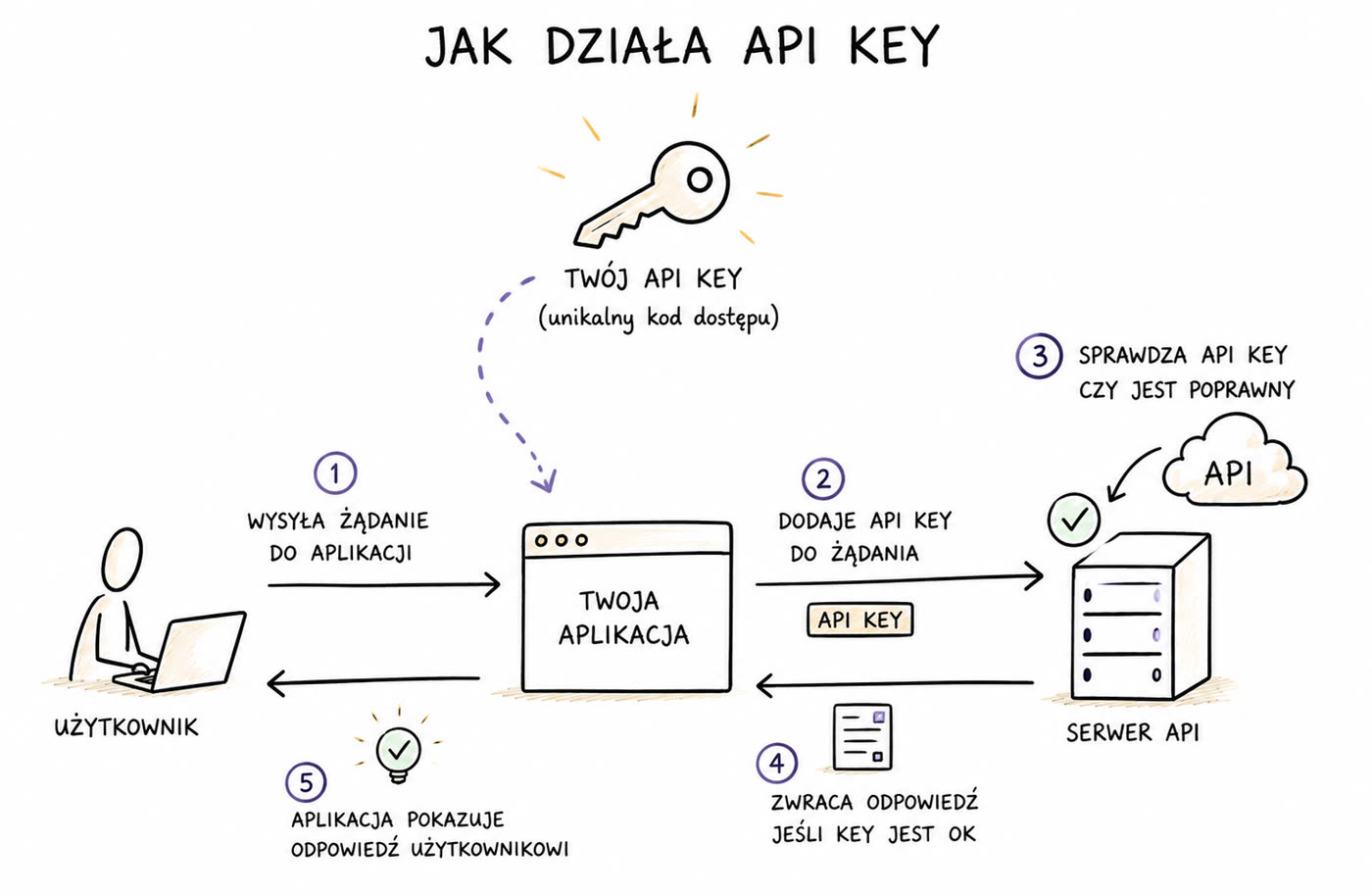 Jak działa klucz API